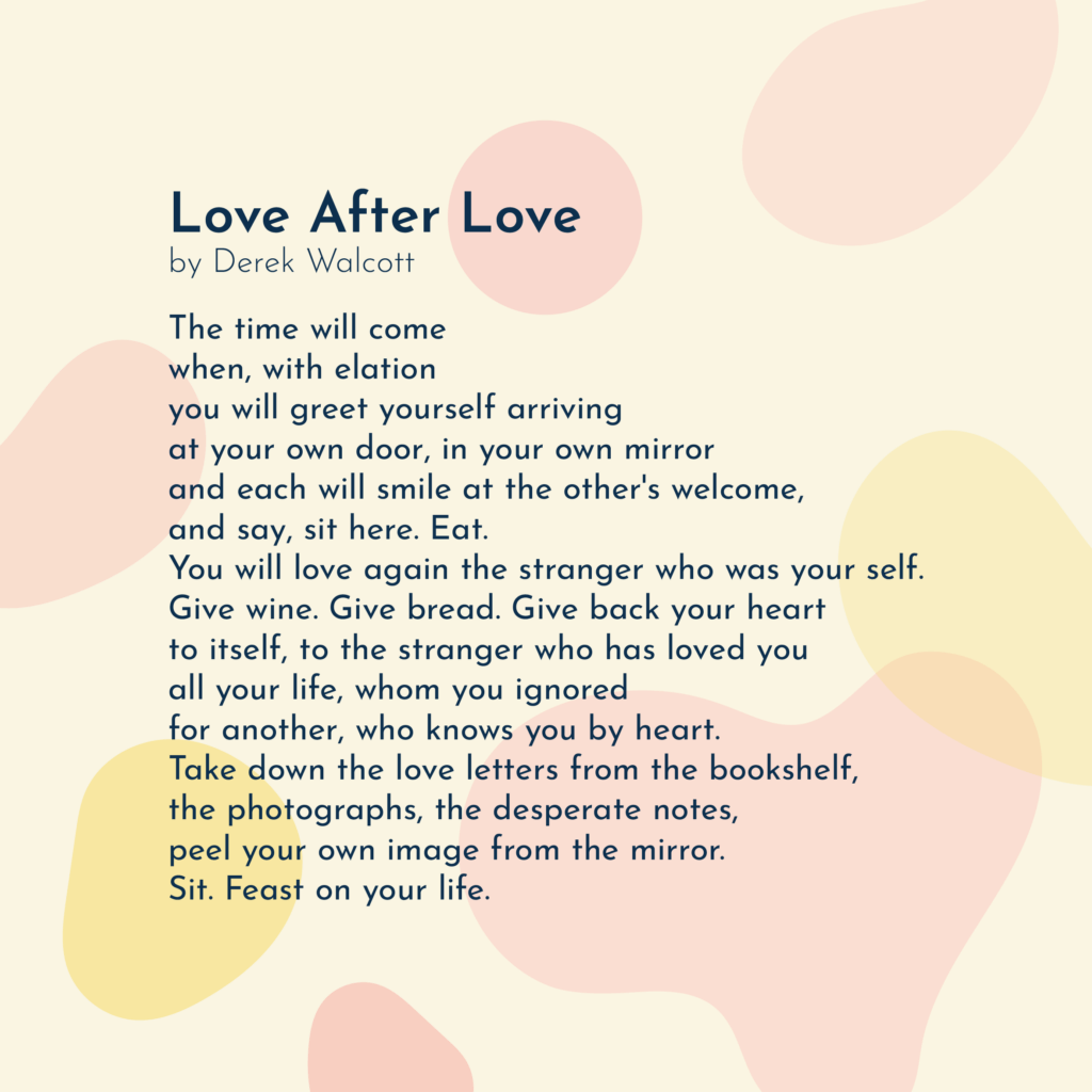 Love After Love by Derek Walcott