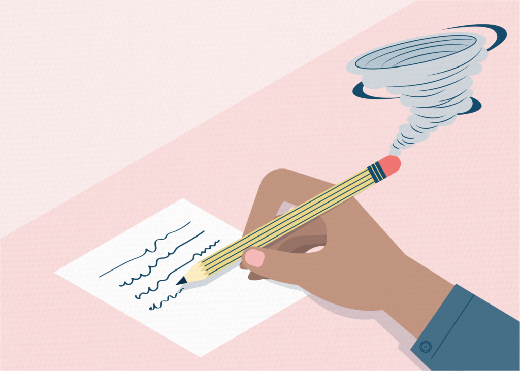 Learning to Let Go Through Writing